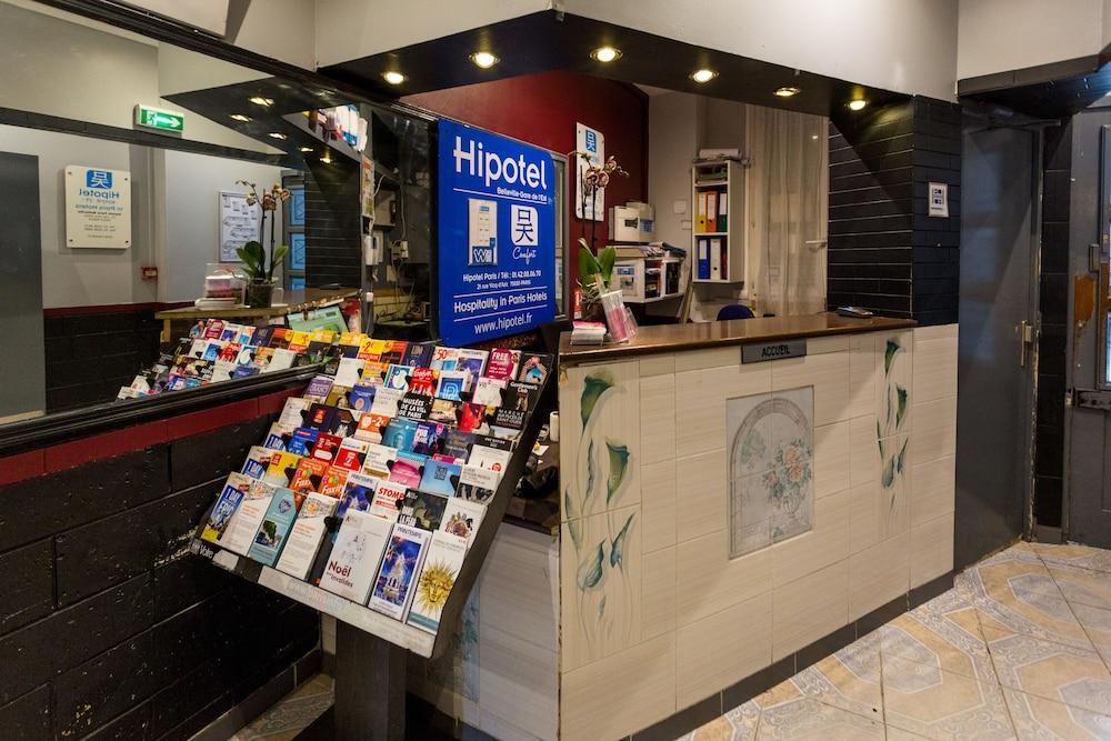Hipotel Paris Belleville Gare De L'Est Экстерьер фото